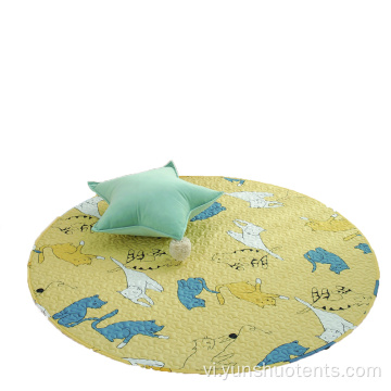 Cotton Baby Play Mat Round Crawl Mat